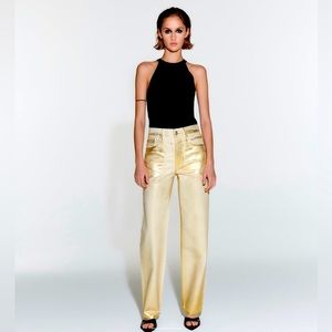 Viral tik tok gold Zara jeans brand new with tags